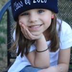 Monogrammed stocking hat with class year