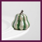 Nora Fleming Gourd Harvest Happiness Green Mini